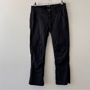 Prana Women’s Halle Size 4 Black Cargo Pants Outdoor Casual Hiking Travel Gorp